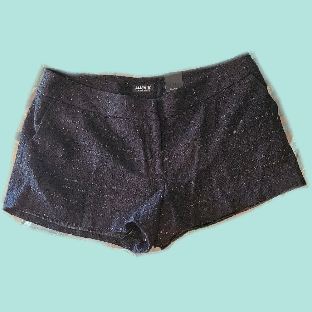 Size 16 black sparkly shorts brand new